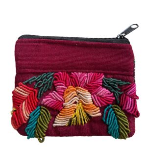 Portamonete Ricamato A Mano