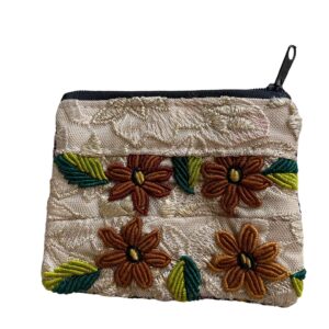 Portamonete Ricamato A Mano