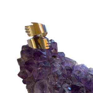 Anello regolabile abbraccio in argento .925