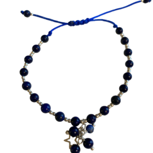 Bracciale in lapislazzuli e argento .925