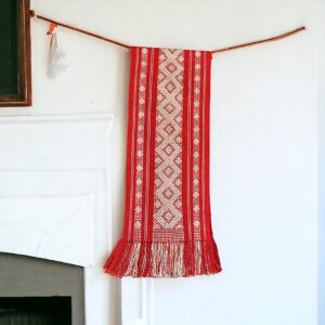 Runner per il tavolo fatto su telaio