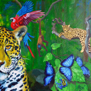 The Reign of the Jaguar II – Giclée Print