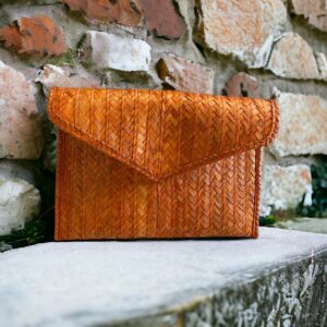 Pochette in paglia