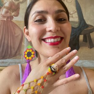 Bracciale con anello Frida