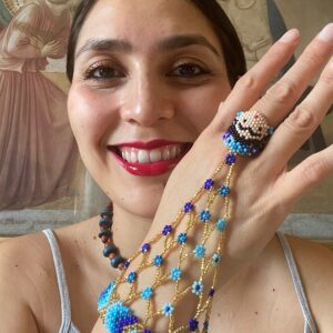 Bracciale con anello Frida