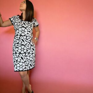 Vestito ricamato a mano