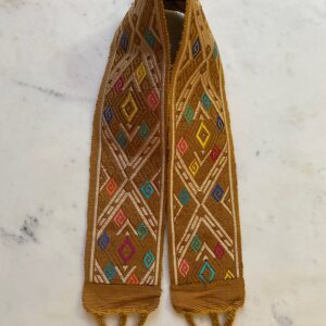 Fasce con ricamo in filo di seta