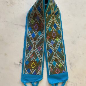 Fasce con ricamo in filo di seta