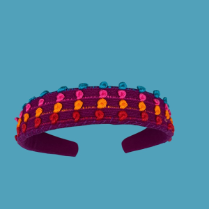 Cerchietti ricamati a mano