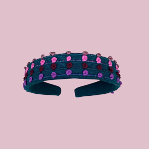 Cerchietti ricamati a mano