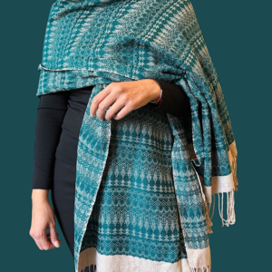 Rebozo tradizionale messicano fatto a mano