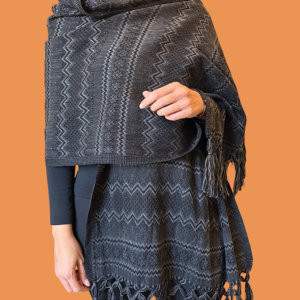 Rebozo tradizionale messicano fatto a mano