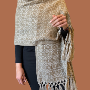 Rebozo tradizionale messicano fatto a mano