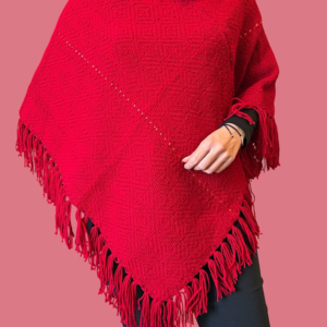 Poncho tradizionale messicano fatto a mano