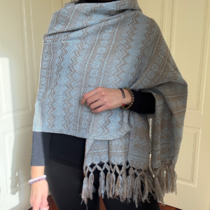 Rebozo tradizionale messicano fatto a mano