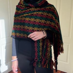 Rebozo tradizionale messicano fatto a mano