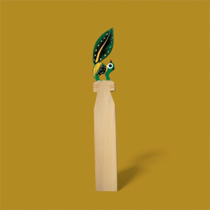 Segnalibro in legno fatto e dipinto a mano