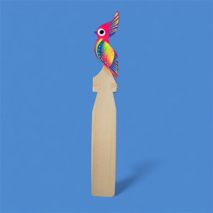 Segnalibro in legno fatto e dipinto a mano