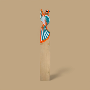 Segnalibro in legno fatto e dipinto a mano