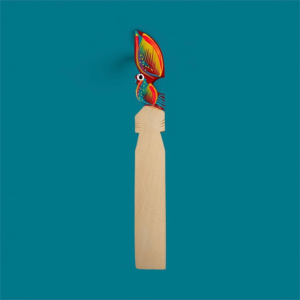 Segnalibro in legno fatto e dipinto a mano