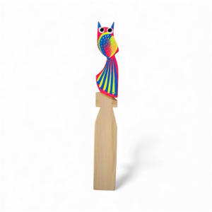 Segnalibro in legno fatto e dipinto a mano