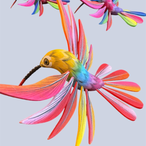 Alebrije colibrì in legno