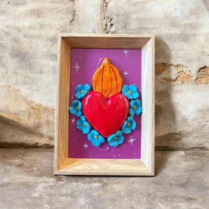Milagro (cuori sacri) in argilla