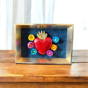 Milagro (cuori sacri) in argilla