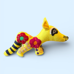 Peluche procione fatto a mano