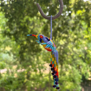 Colibrì fatti a mano con perline