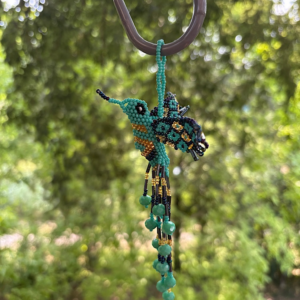 Colibrì fatti a mano con perline